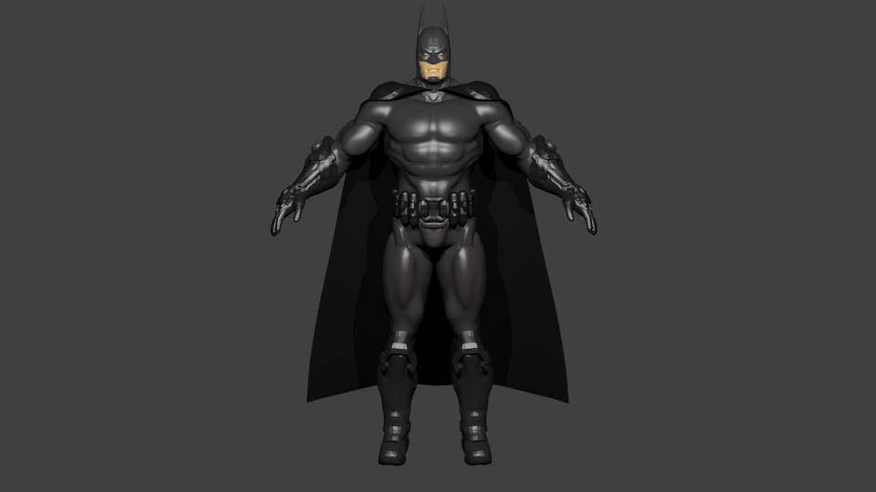 Batman Blender 3d Model