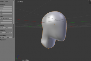 Head 3D Model Screenshot / Render