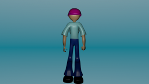 survival character 3D Model Screenshot / Render