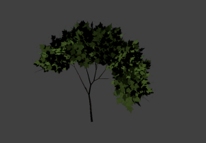 Tree 3D Model Screenshot / Render