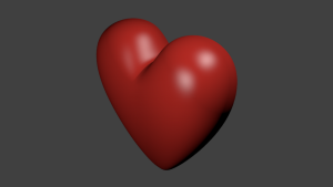 A heart for your projects 3D Model Screenshot / Render