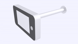 Digital peephole 3D Model Screenshot / Render