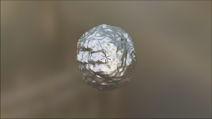 Tinfoil Ball 3D Model Screenshot / Render